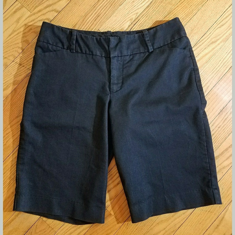 Dark Denim-Like Shorts